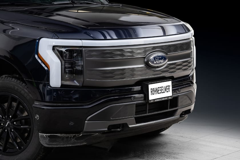 Bilde 2 av Ford F-150 Lightning Standard Range RÅ ELEKTRISK PICK UP MED 5 SETER/Garanti ut 2030