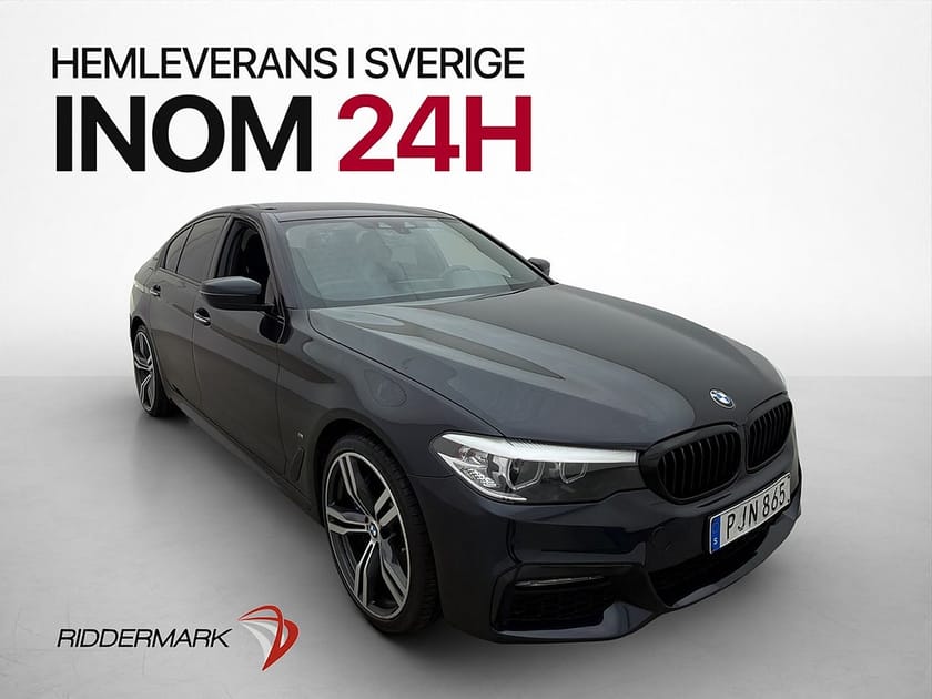 Bild 1 av BMW 530e iPerformance Sedan 252hk M-Sport Kamera Rattvärme H/K Navi