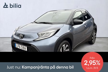Toyota Aygo X 1,0 S-CVT PULSE PARKERINGSSENSORER KAMPANJ BIL