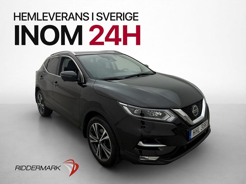 Bild 1 av Nissan Qashqai 1.3 DIG-T 360° Navi Adapt-fart Keyless Drag