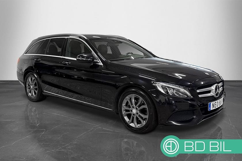 Bild 5 av Mercedes-Benz C 200 T d red AVANTGARDE VÄRMARE BACKKAMERA VÄLSERVAD DRAG