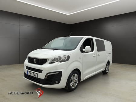 Peugeot Expert Panel Van CrewVan L3 177hk 5-Sits Värm Drag Kamera Moms