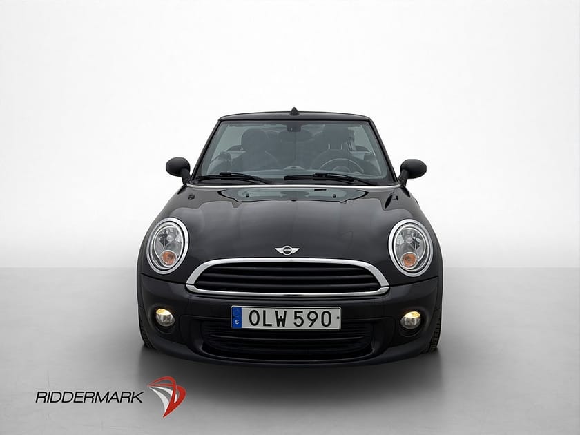 Bild 2 av MINI One Cabriolet Convertible 98hk Sensorer Halvskinn Farthållare
