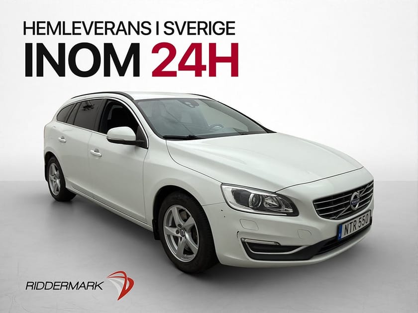 Bild 1 av Volvo V60 D4 AWD 190hk VOC D-Värmare Drag Halvskinn