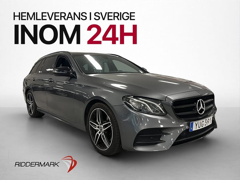 Bild 3 av Mercedes-Benz E 200 T d AMG Pano Widescreen Kamera Drag Navi