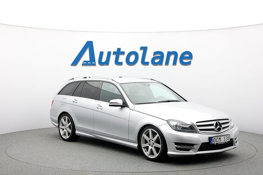 Bild 1 av Mercedes-Benz C 180 T 7G-Tronic, AMG-Line, Dragkrok, Navigation 156hk