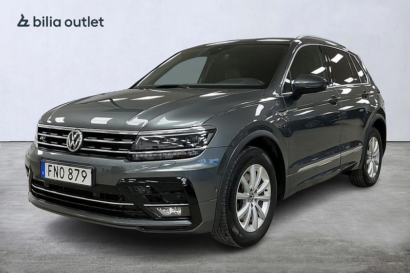 Bild 1 av Volkswagen Tiguan 2.0 TDI 4Motion 240hk R-Line Drag B-kam P-värme Navi