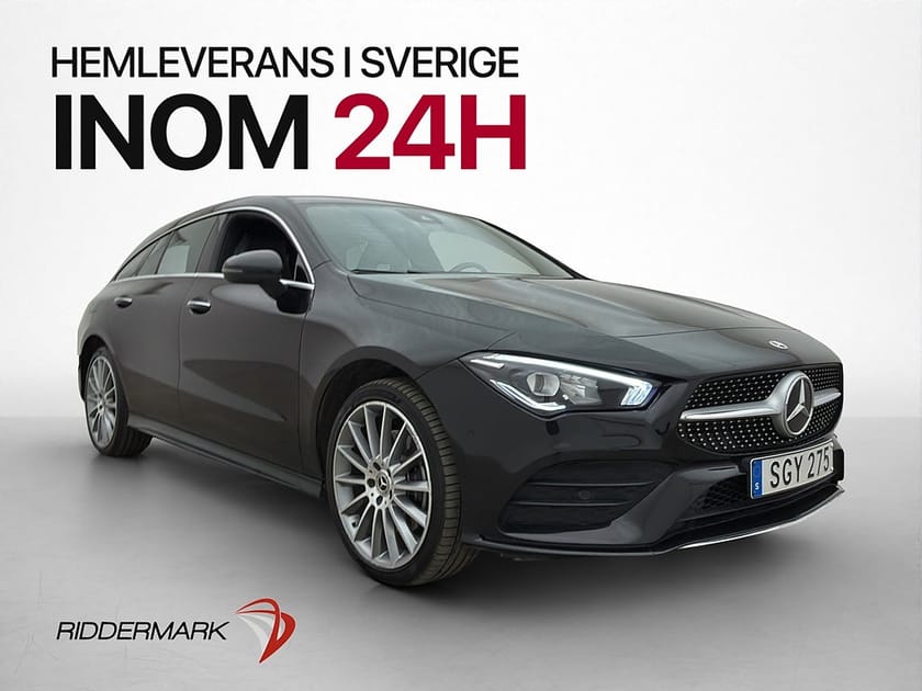 Bild 3 av Mercedes-Benz CLA 250 e Shooting Brake CLA250 218hk AMG Wide Kamera HalvSkinn Drag