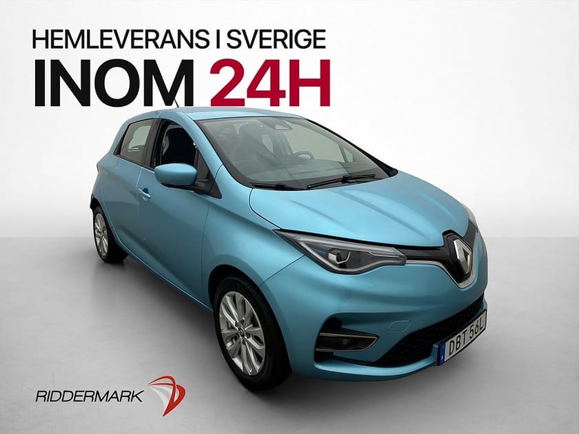 Bild 1 av Renault ZOE R110 52 kWh Navi Friköpt Batteri P-sensor