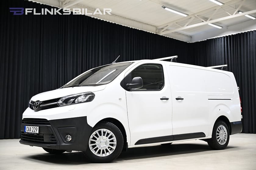 Bild 1 av Toyota Proace 2.0 D-4D 122HK Lång|Inredning|Dubbeldörr|Drag|EnÄgare