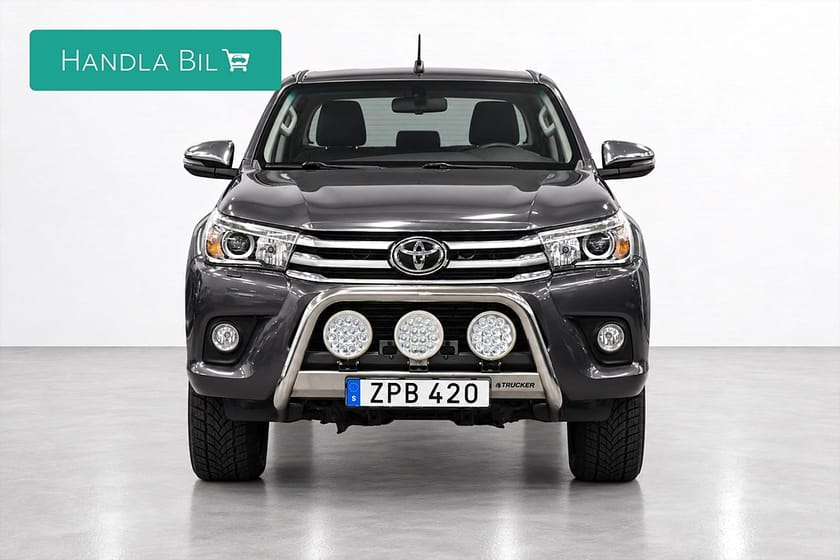 Bild 3 av Toyota Hilux Dubbelhytt 2.4 AWD Diff Skinn Moms Dragkrok