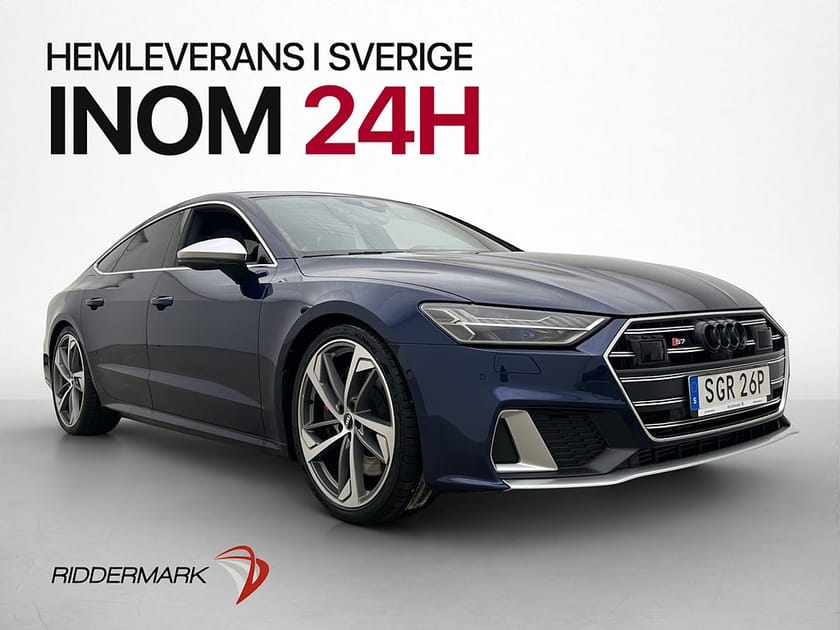 Bild 1 av Audi S7 Sportback TDI 350hk Cockpit B&O P-Värm Matrix Laser 360° Drag