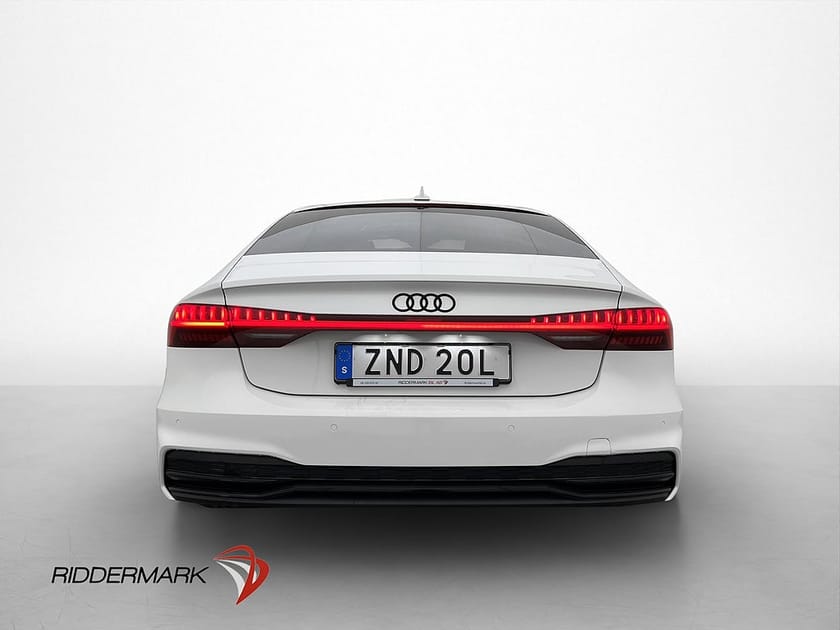 Bild 4 av Audi A7 Sportback 45 TDI quattro S-Line B&O Svart Optik Sportstolar Navi Skinn
