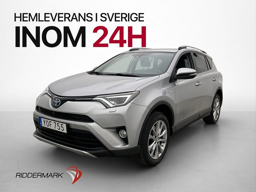 Bild 3 av Toyota RAV4 Hybrid 2.5 Dual VVT-i AWD Executive 360° Navi Skinn