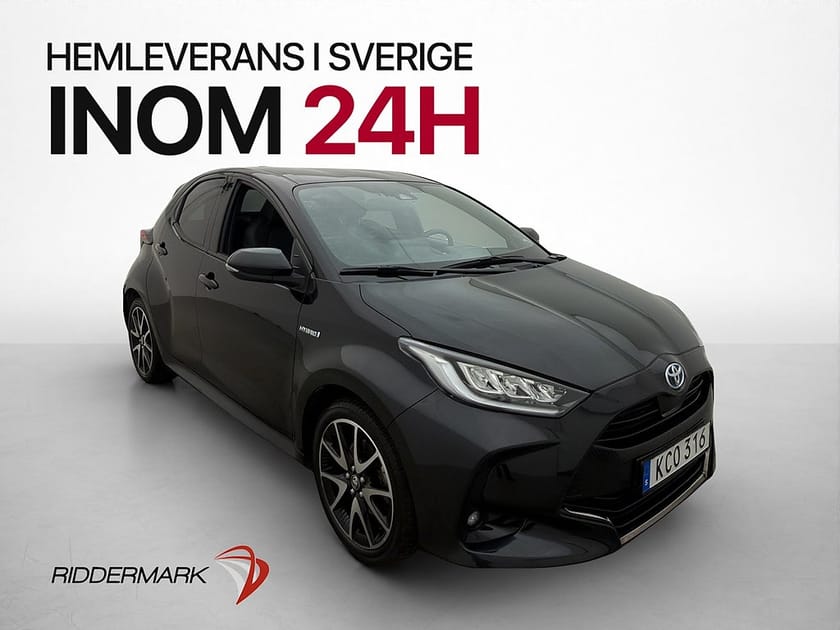 Bild 1 av Toyota Yaris Hybrid 116hk Style Kamera JBL Adaptiv-Fart