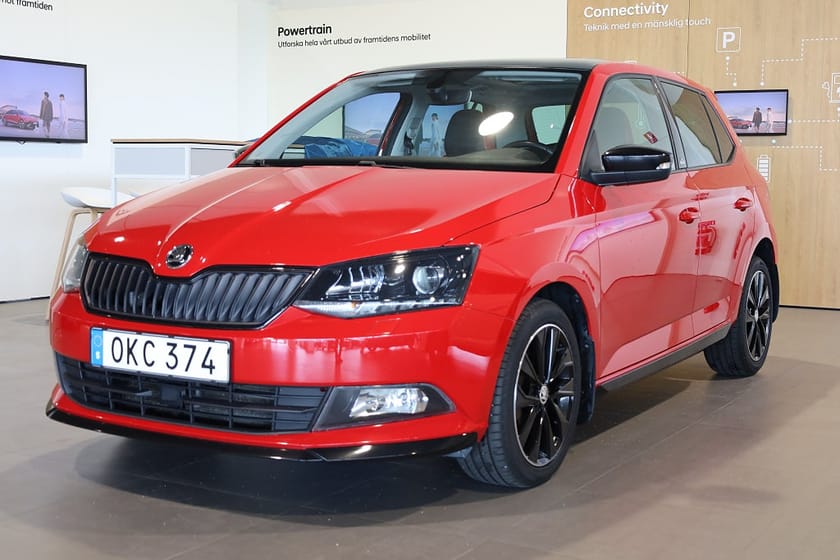 Bild 1 av Škoda Fabia Skoda 1.2 TSI Monte Carlo Panorama PDC CarPlay Blåtand