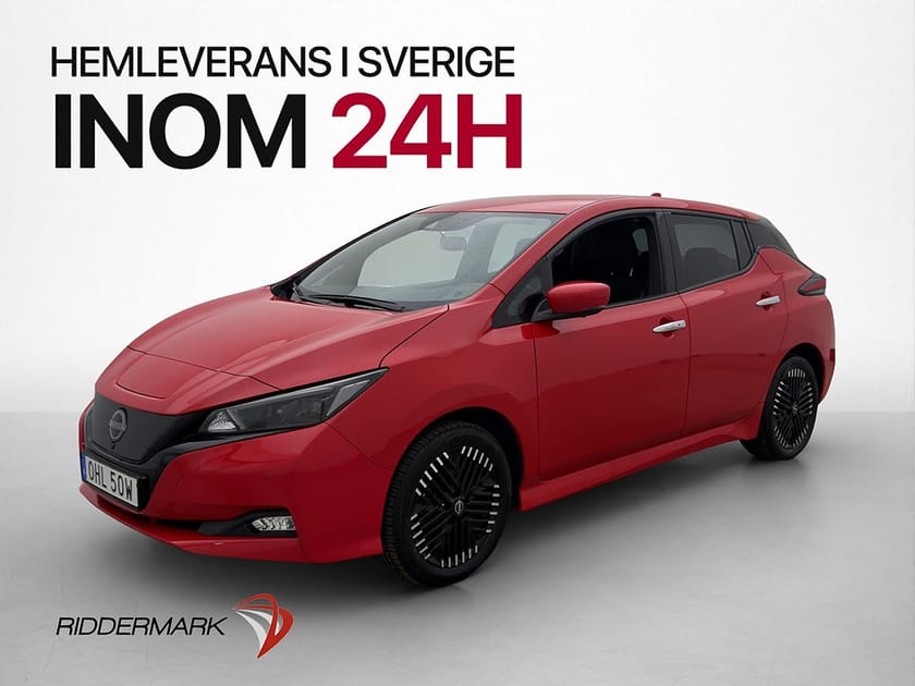 Bild 1 av Nissan Leaf e+ 217hk N-Connecta 360° Navi Värmare MOMS