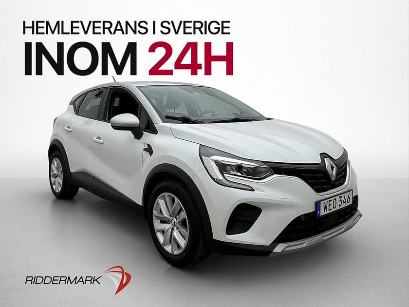 Bild 1 av Renault Captur TCe 140hk M&K-Värmare P-Sernsorer Farthållare