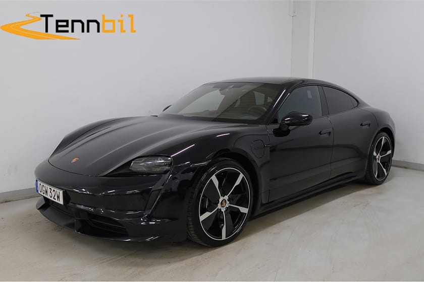 Bild 1 av Porsche Taycan Turbo Burmester Night Vision PDLS+ 360° HUD Ambient Pano PPF