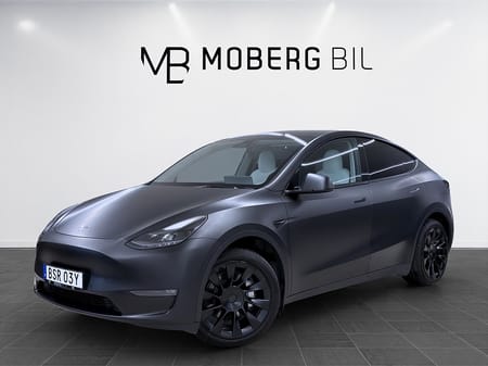 Tesla Model Y Long Range AWD 514hk Helg på Moberg! Pano Läder B-Kamera