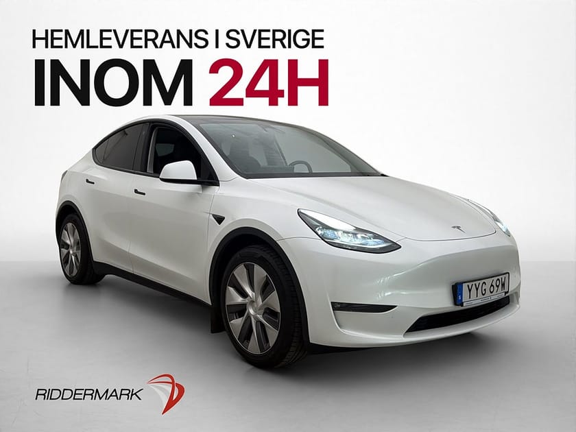 Bild 1 av Tesla Model Y Long Range AWD 1 Brukare Värmare Drag Pano AP