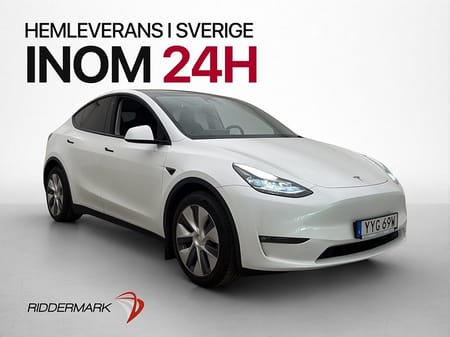 Tesla Model Y Long Range AWD 1 Brukare Värmare Drag Pano AP