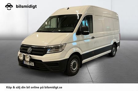 Volkswagen Crafter 35 2.0 TDI 4M L3H3 Inredd Värmare 3-sits MOMS 177hk