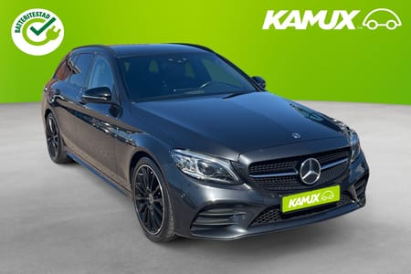Mercedes-Benz C 220 T d AMG Night Edition Värmare Drag Carplay 194hk