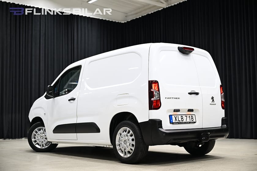 Bild 4 av Peugeot Partner Utökad Last 130HK Automat|Inredning|Drag|Värmare|Backkamera|Leasbar