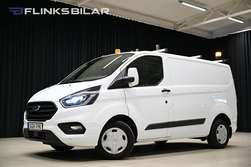 Bild 1 av Ford Transit Custom 280 105HK Inredd|LED|Drag|Värmare|NyKamrem|Leasbar