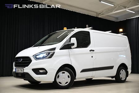 Ford Transit Custom 280 105HK Inredd|LED|Drag|Värmare|NyKamrem|Leasbar
