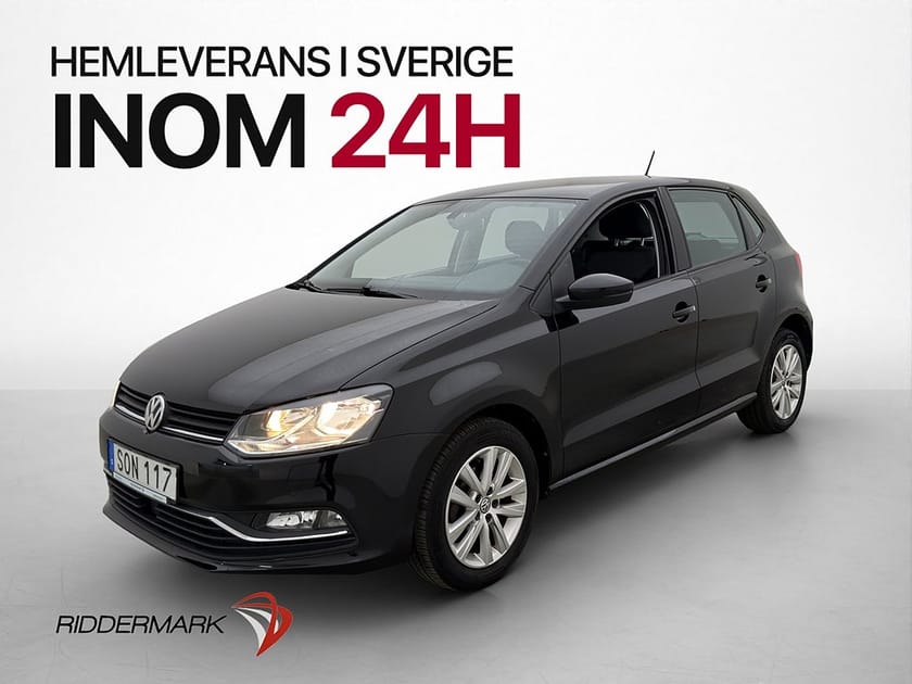 Bild 3 av Volkswagen Polo 1.2 TSI 90hk 2-Brukare Sensorer Farthållare
