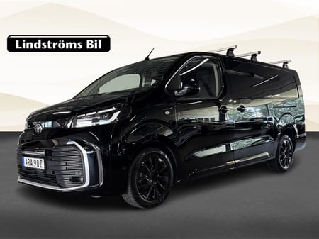 Toyota Proace Crew Van L2 LONG DUBBELHYTT 2,0D 180 HK AUTO PROFESSION