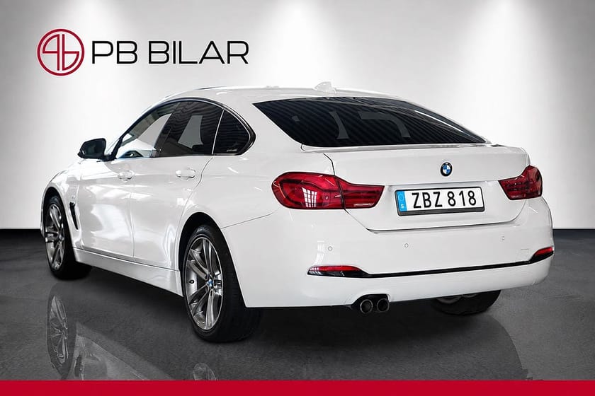 Bild 5 av BMW 430i xDrive Gran Coupé Sport line HIFI Taklucka Läder