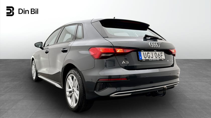 Bild 2 av Audi A3 Sportback 40 TFSI e 204HK Carplay Dragkrok