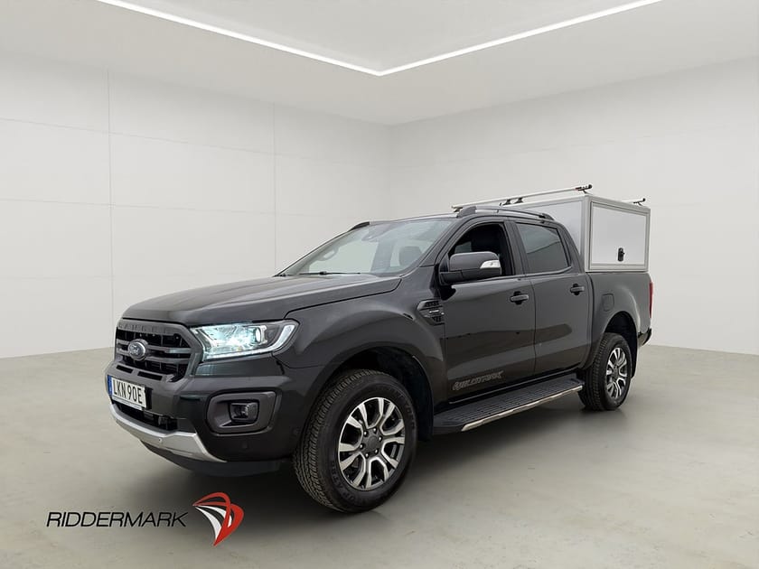 Bild 1 av Ford Ranger Dubbelhytt Wildtrak 4x4 213hk PÅBYGGNAD Värm Drag B-Kamera
