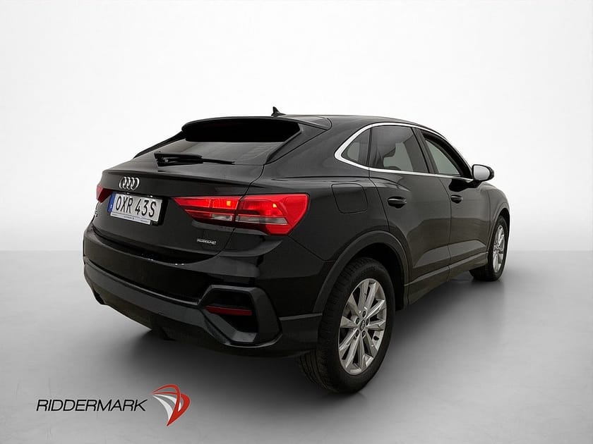 Bild 5 av Audi Q3 Sportback 40 TDI quattro 190hk Q CarPlay Cockpit Värmare Drag