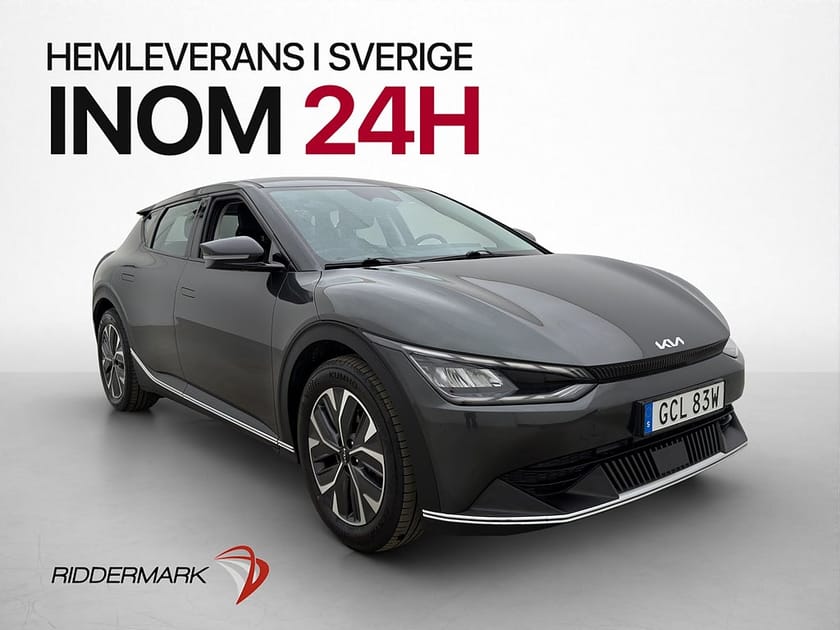 Bild 1 av Kia EV6 77.4 kWH AWD 325hk B-Kamera Navi Carplay Drag Moms