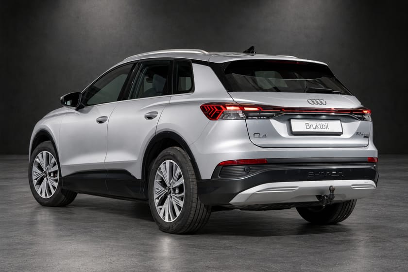 Bilde 4 av Audi Q4 50 e-tron quattro Hengerfeste App Forvarme Rattvarme LED ACC++