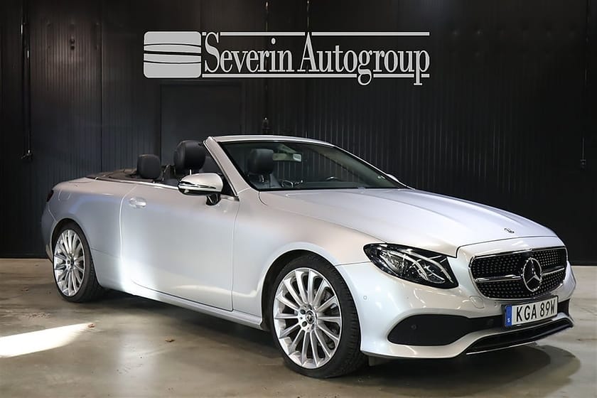 Bild 1 av Mercedes-Benz E 200 Cabriolet 9G (184hk) Avantgarde