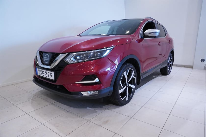 Bild 2 av Nissan Qashqai 1.2 DIG-T Manuell, Pano, Navi, Dragkrok, Elstol M Minne