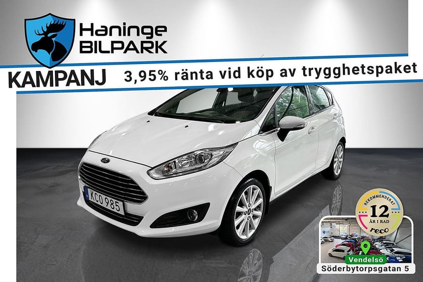 Bild 1 av Ford Fiesta 5-dörrar 1.0 Titanium ACC Lågmilare/SUPERDEAL 3,95%