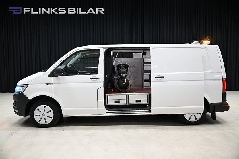 Bild 3 av Volkswagen Transporter 4Motion 150HK L2|Servicebil|Dubbeldörr|Kompressor|SeUtr