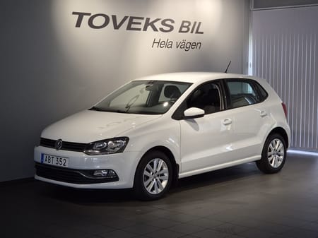 Volkswagen Polo 5-dörrar 1.2 TSI Manuell, 90hk |Låga mil|Fint Skic