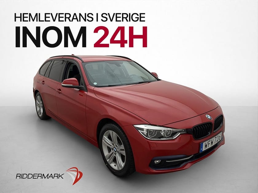 Bild 1 av BMW 320d xDrive Touring 320 190hk Sport Line Navigation Sensorer