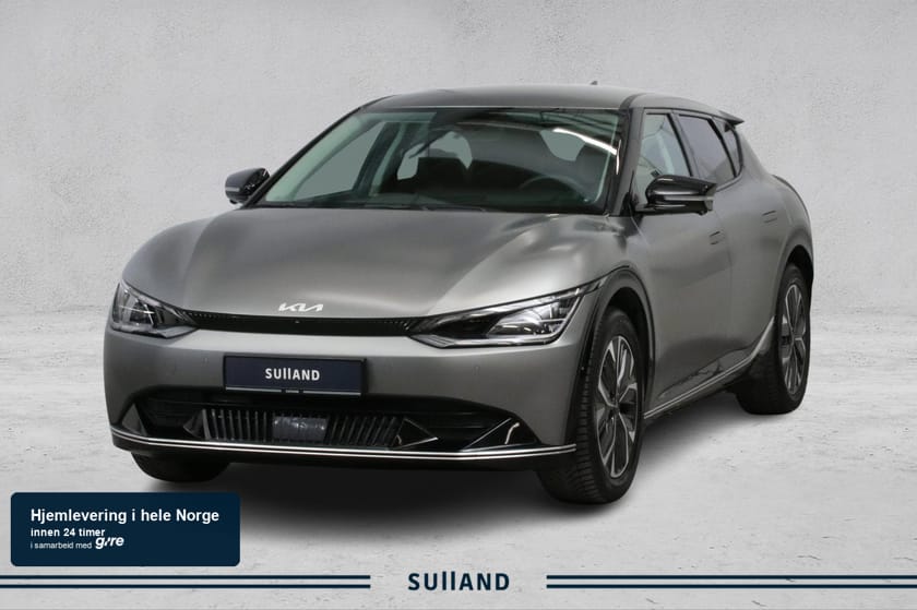 Bilde 1 av Kia EV6 Exclusive 77kWh AWD /Batteritest/Skinn/3D-kam/HeadUp/+