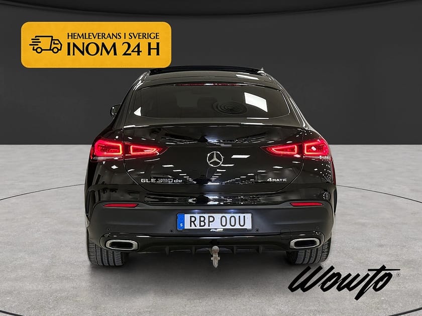 Bild 5 av Mercedes-Benz GLE 350 de 4MATIC Coupé 4M 320HK AMG /Pano /Se Spec