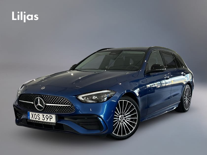 Bild 1 av Mercedes-Benz C 220 T d 4MATIC 9G-Tron//AMG-line//Nyservad//