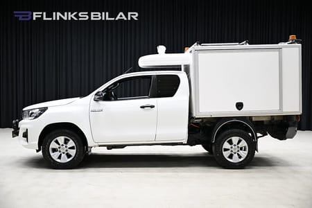Toyota Hilux Extra Cab 2.4 AWD 150HK Servicebil|Kåpa|Clayton|Leasbar|SeUtr!!