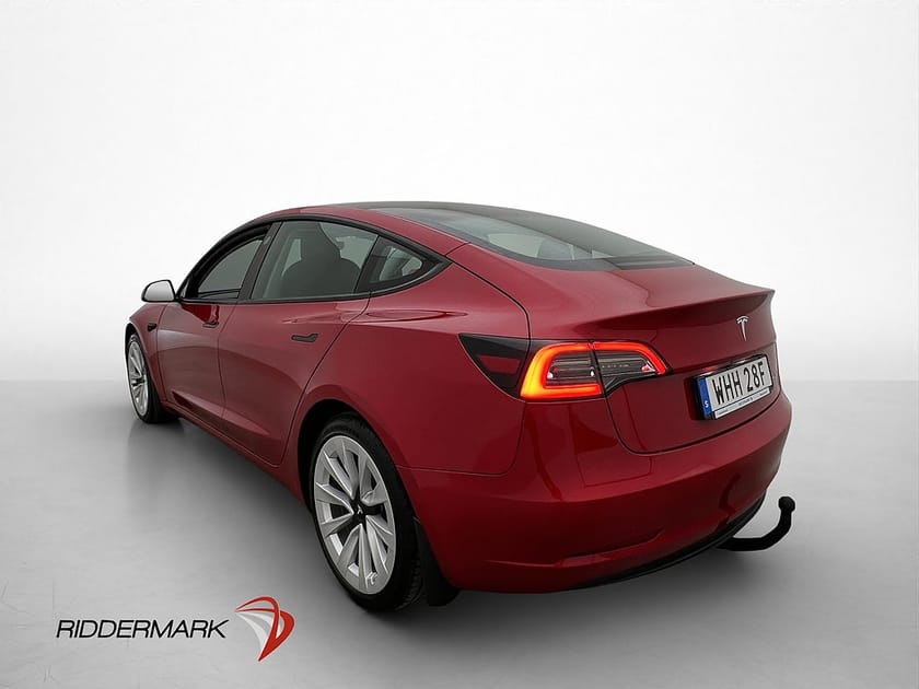 Bild 5 av Tesla Model 3 Long Range AWD Rattvärme Dragkrok Svensksåld